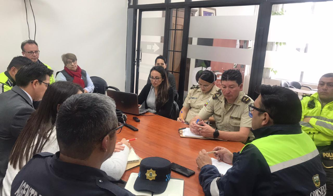 Reactivan mesa interinstitucional para control en Ambato