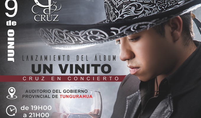 Artista Cruz lanza su álbum 'Un Vinito' en concierto gratuito
