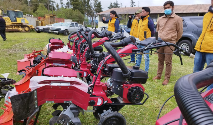 Tungurahua avanza en tecnificación agropecuaria gracias al MAG