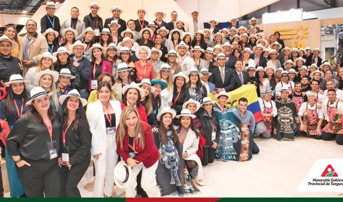 Tungurahua Alza la Bandera de la Victoria en FITUR 2024