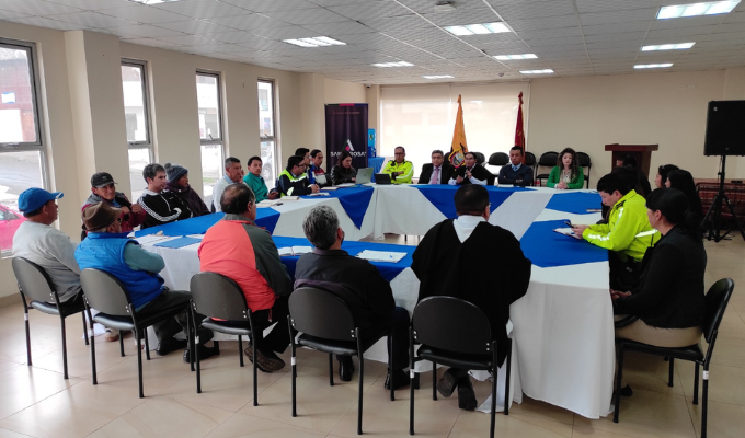 Santa Rosa se une por la seguridad parroquial