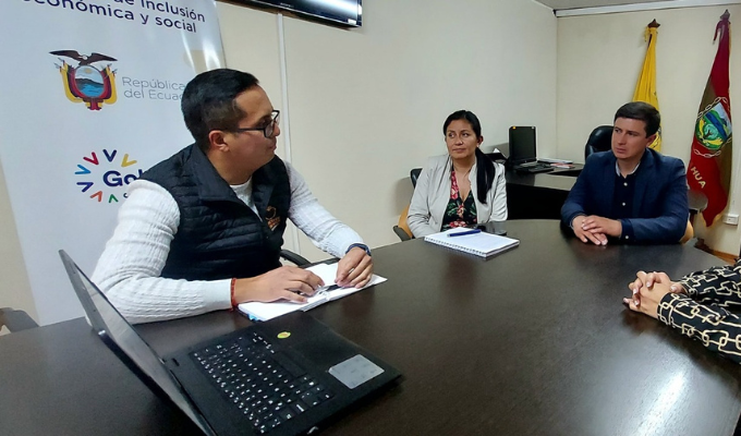 Banco de Alimentos de Tungurahua y el MIES unidos contra el hambre.