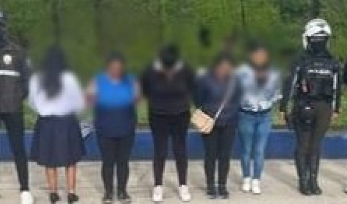 Desmantelan a "Las Brujas", banda de extorsión liderada por mujeres