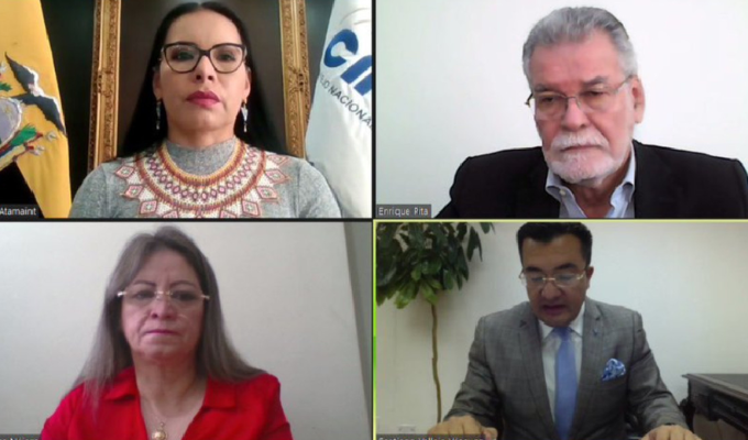 Choque entre integrantes del CNE acusaciones de reparto de cargos