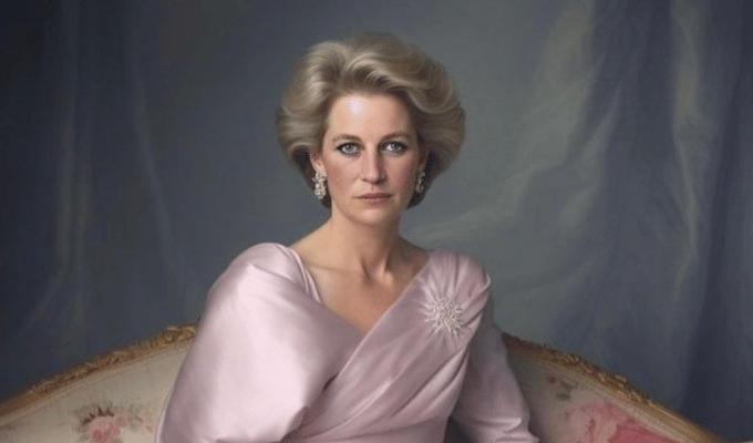 ¿Cómo Luciría Lady Di a sus 63 años? ¡IA Desata Polémica en Redes!