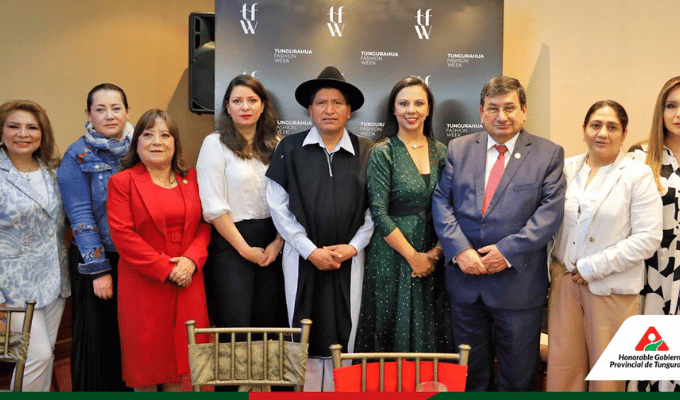 ¡Tungurahua Fashion Week brilla con apoyo gubernamental y empresarial!