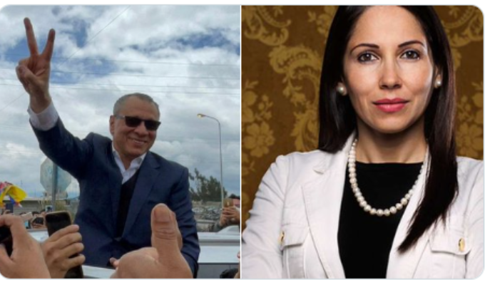 Jorge Glas y Luisa González: Binomio Presidencial Correísta
