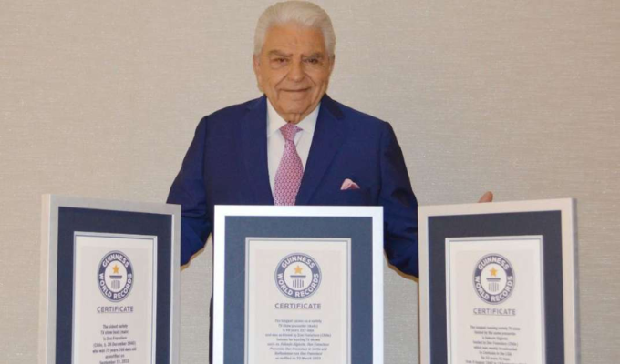 Reconocimiento Guinness a la trayectoria de Don Francisco