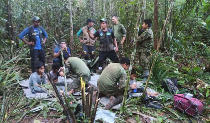 Heroína menor de edad: 40 días de supervivencia en la selva