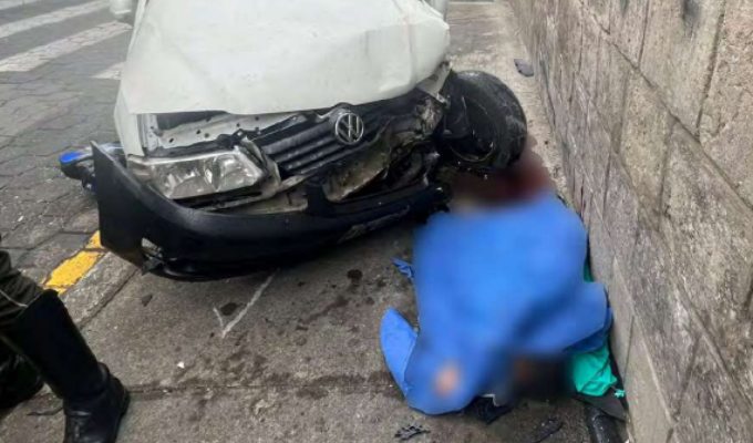 Conductor ebrio causa la muerte de niño en el centro de Ambato