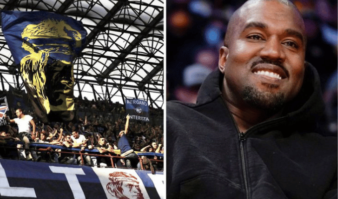 Kanye West y Bianca Censori Vibran con el Inter en Liga de Campeones