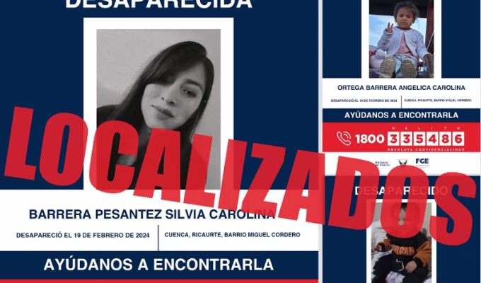 Final Feliz en Cuenca: Localizan a Familia Reportada como Desaparecida