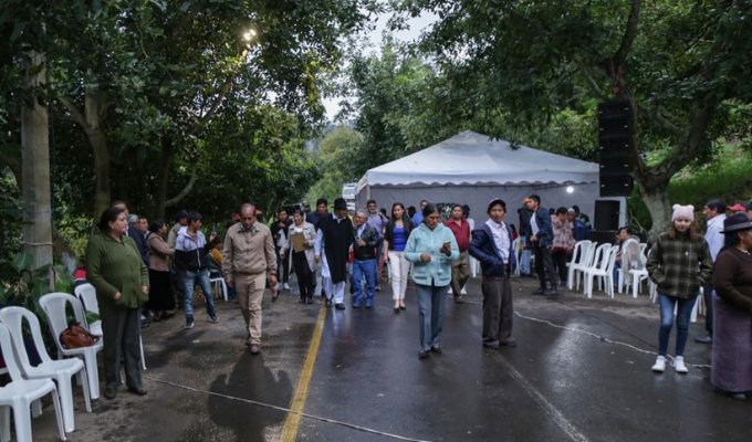 Renovado sistema de agua potable en San José de Pachanlica