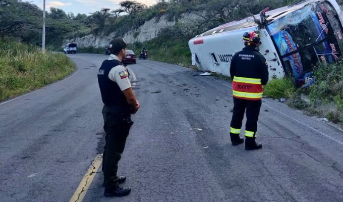 Un fallecido y múltiples siniestros de tránsito en Quito
