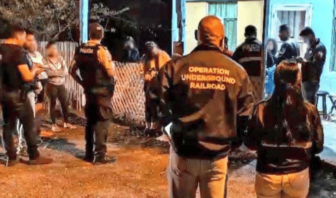 Operativo internacional rescata a 10 niños víctimas de abuso