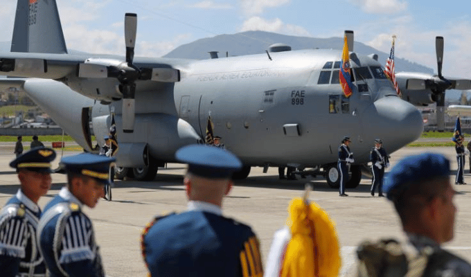 Ecuador adquiere avión Hércules C-130H para misiones estratégicas.