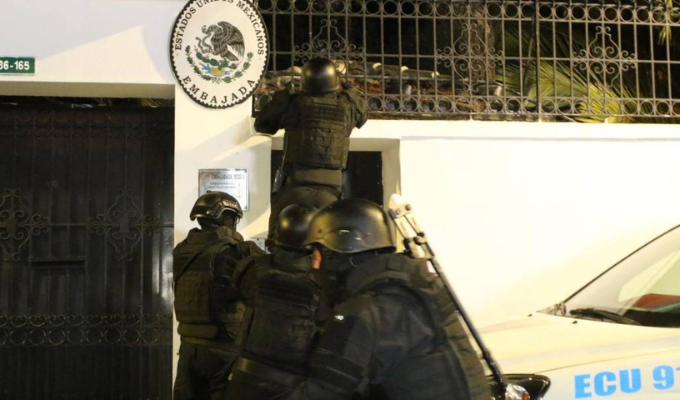 Jorge Glas Detenido en Acción Polémica en Embajada de México