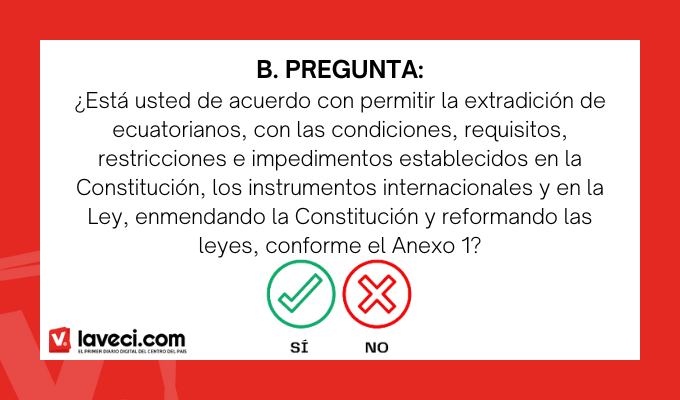 ABORDANDO LA SEGUNDA PREGUNTA DEL REFERÉNDUM Y CONSULTA POPULAR 2024