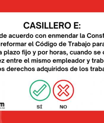 ABORDANDO LA QUINTA PREGUNTA DEL REFERÉNDUM Y CONSULTA POPULAR 2024