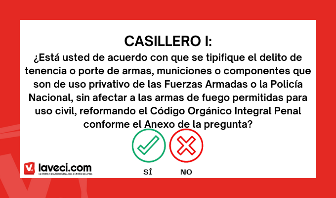 ABORDANDO LA NOVENA PREGUNTA DEL REFERÉNDUM Y CONSULTA POPULAR 2024