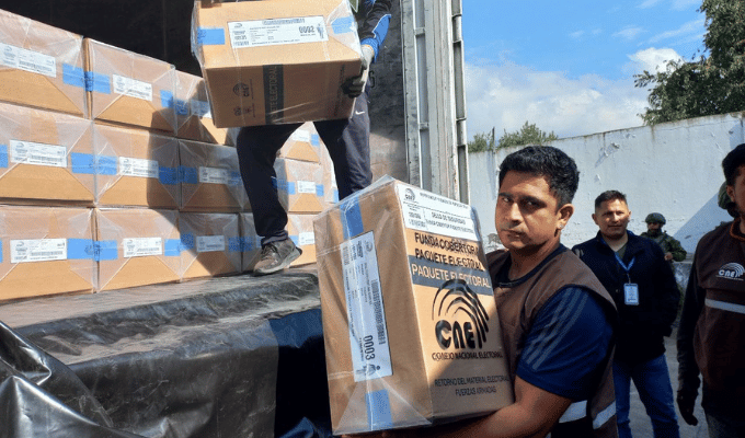 Todo listo en Tungurahua para el Referéndum del 21 de abril