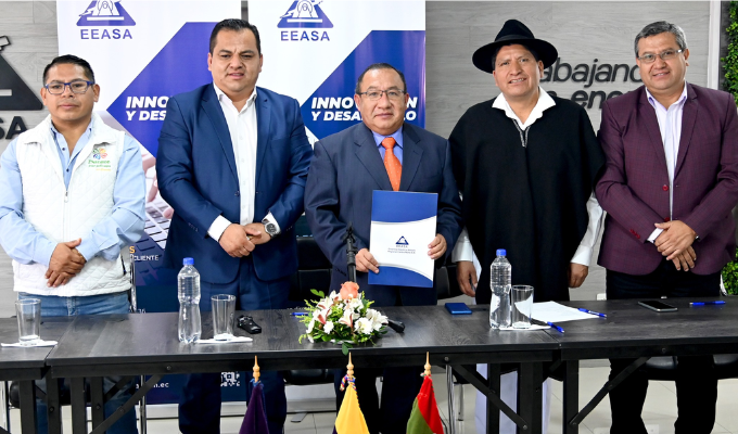 EEASA iluminará espacios públicos en tres cantones de Tungurahua