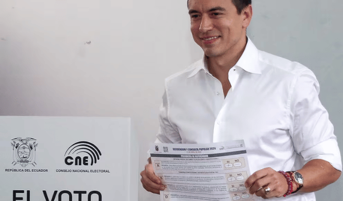 Ecuador decide su futuro en las urnas: Vota hoy y marca la diferencia