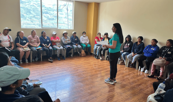El Taller que Transforma Vidas de Mujeres en Tungurahua