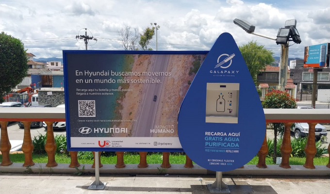 Hyundai y Galapaxy se unen para ahorrar 40 mil botellas plásticas