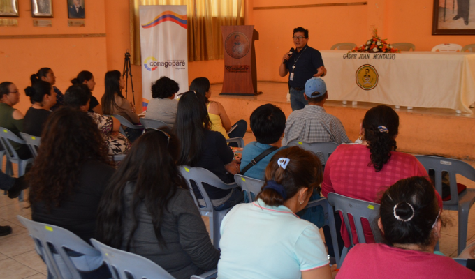 Emprendedores de Juan Montalvo en capacitación gastronómica