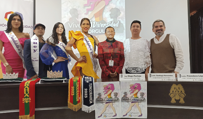 ¡Ambato se viste de gala! Elecciones Reina y Rey LGBTI+ 2024