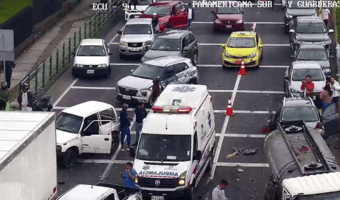 ¡Feriado accidentado! ECU 911 registra 839 siniestros de tránsito