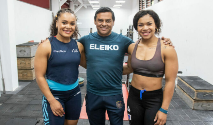 Nuevo récord en pesas: Angie Palacios lo logra