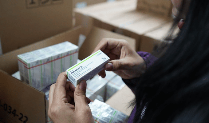 Gobierno distribuye 240 000 dosis de insulina a centros de salud