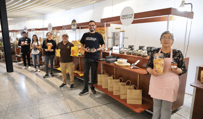 Feria de Emprendedores en el Mall de los Andes, Tungurahua
