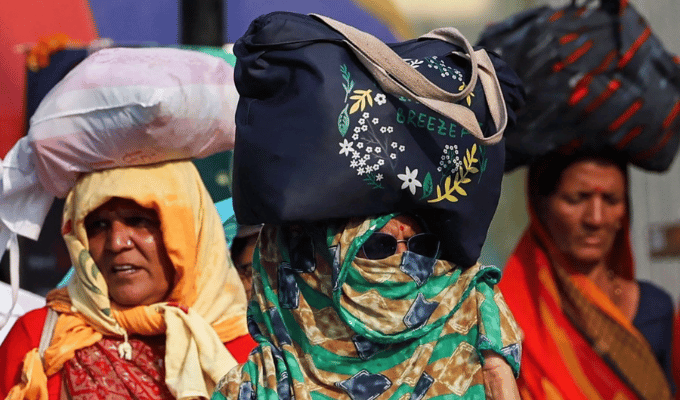 India y su ola de calor extremo con temperaturas de hasta 50 °C