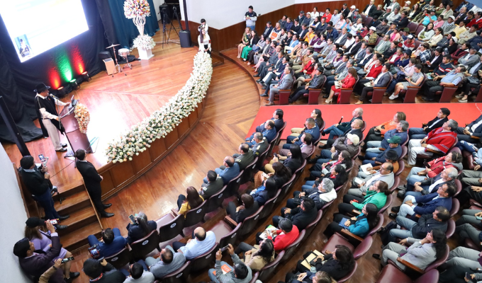 Prefecto de Tungurahua destaca cuatro ejes en su rendición de cuentas