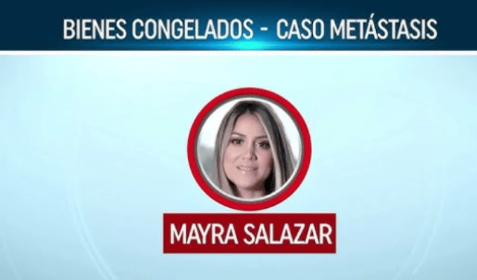 Congelación de bienes para procesados en Metástasis
