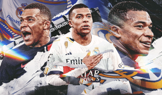 Mbappé llega al Real Madrid tras una temporada histórica con 44 goles