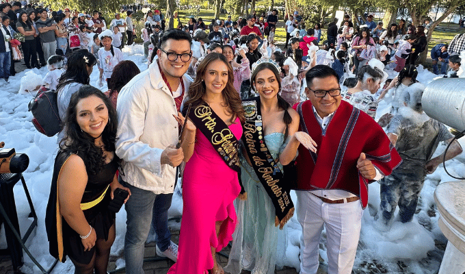 Deneb Solís y el Consejo Cantonal celebraron el Día del Niño en Ambato