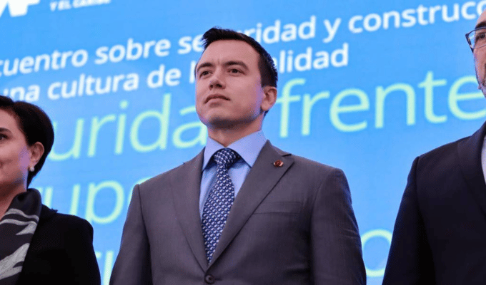 CNE declina emitir juicio sobre si Noboa debe delegar la Presidencia