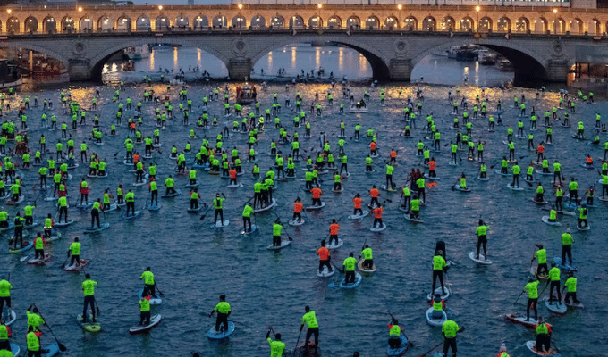 El Sena supera niveles de contaminación antes de París 2024