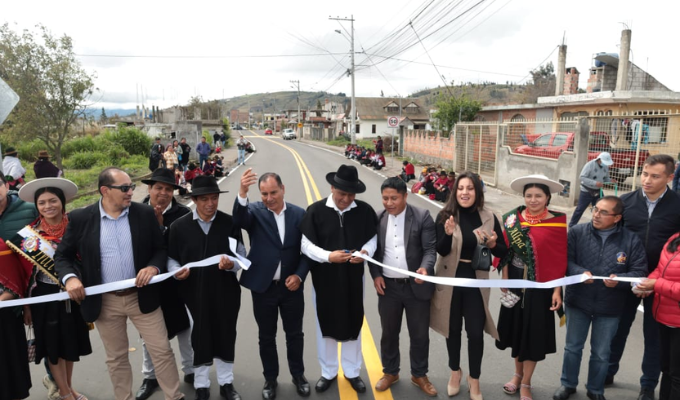 Nueva vía Pelileo-Chambiato-Chumaquí impulsa desarrollo regional