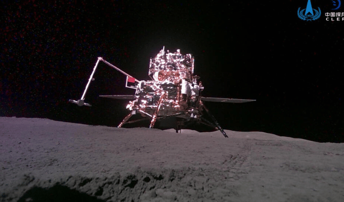 ¡Histórico! China trae muestras del lado oculto de la Luna