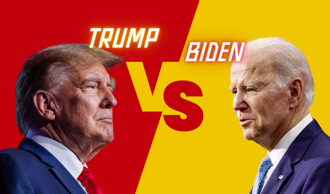 Biden y Trump protagonizaron un debate lleno de ataques personales