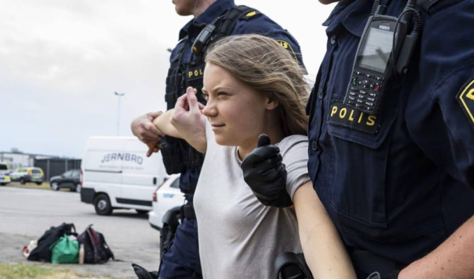 Greta Thunberg, a la cárcel: su lucha contra el petróleo