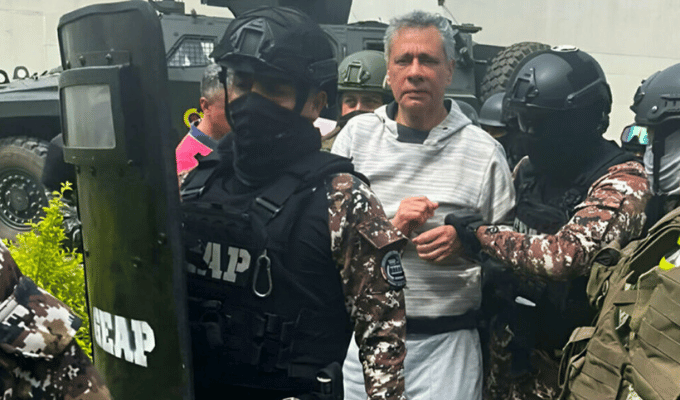 Jorge Glas no logra salir de La Roca: juez niega habeas corpus
