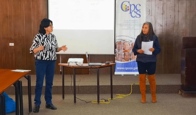 Ciudadanos de Tungurahua se capacitan en control social