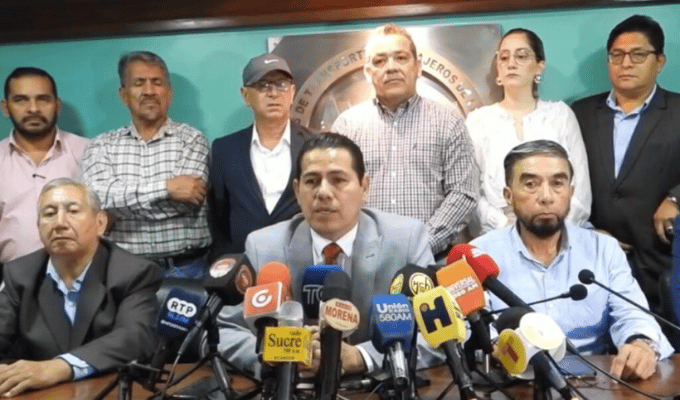 Transportistas interprovinciales paralizarán actividades