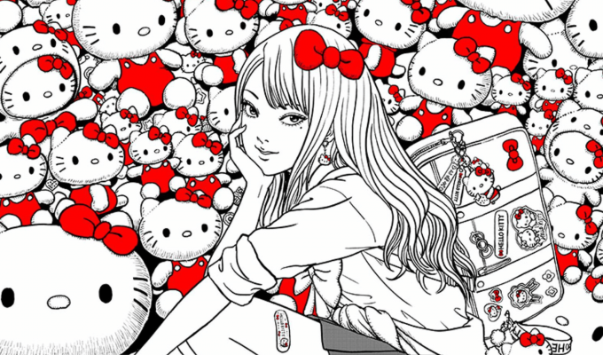 ¡Terror y ternura! Hello Kitty se une a Junji Ito en colaboración